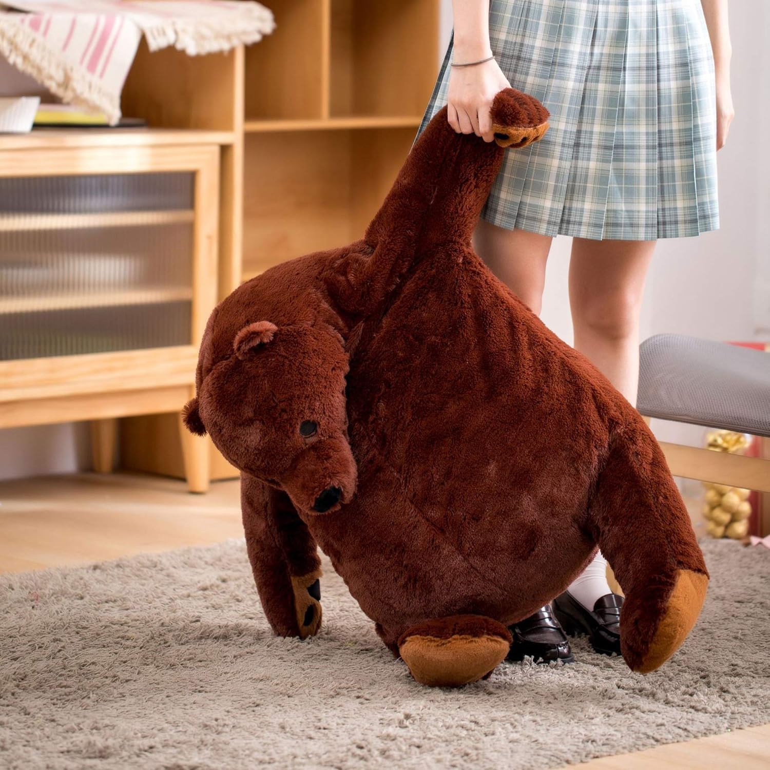 236 Inch Giant Bear Plush Hugging Pillow Toy