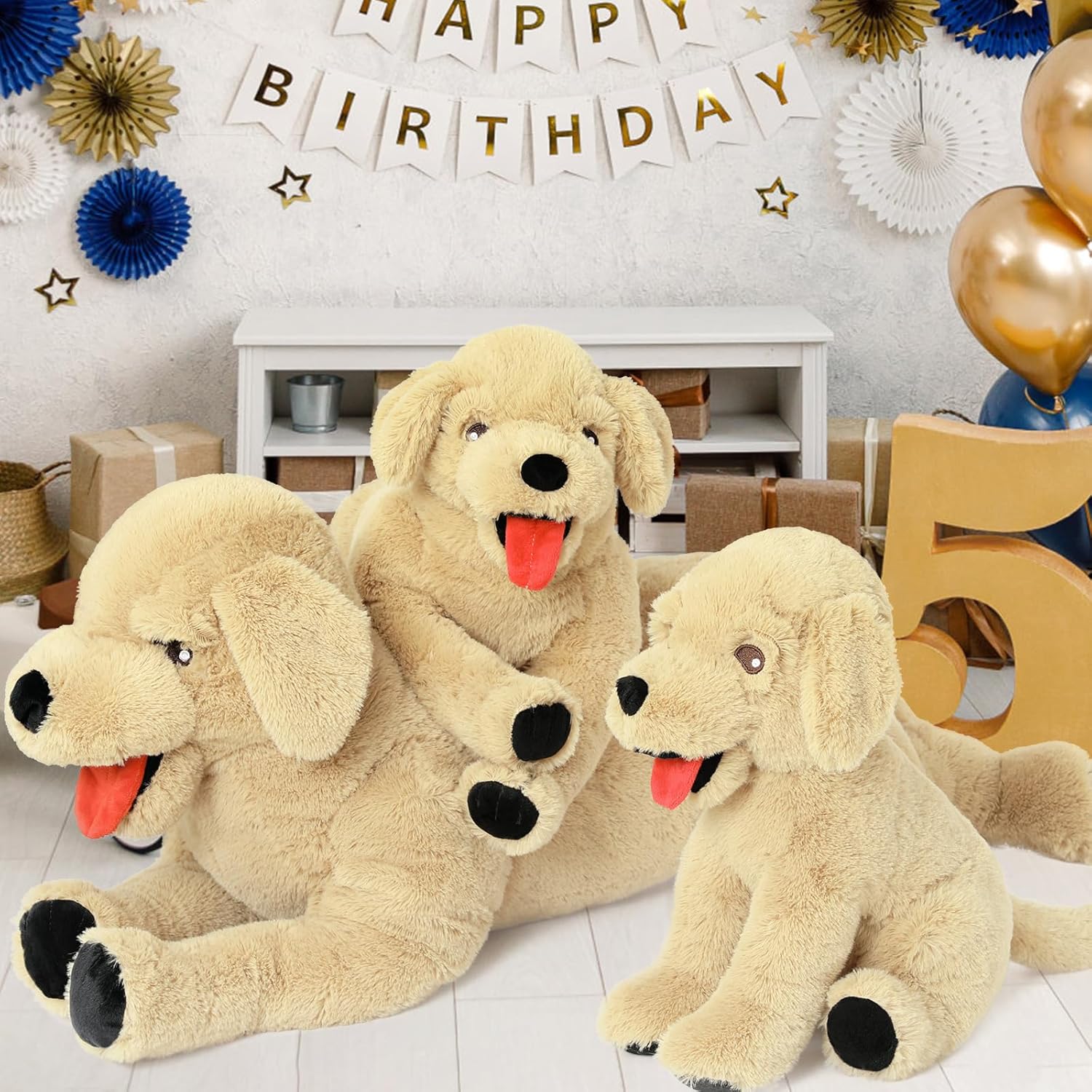 Golden Retriever Dog Plush for Kids
