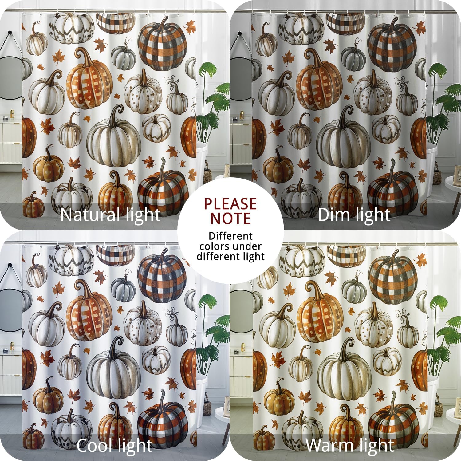 Fall Pumpkins Sheridan Set 72x72 Polka Dots