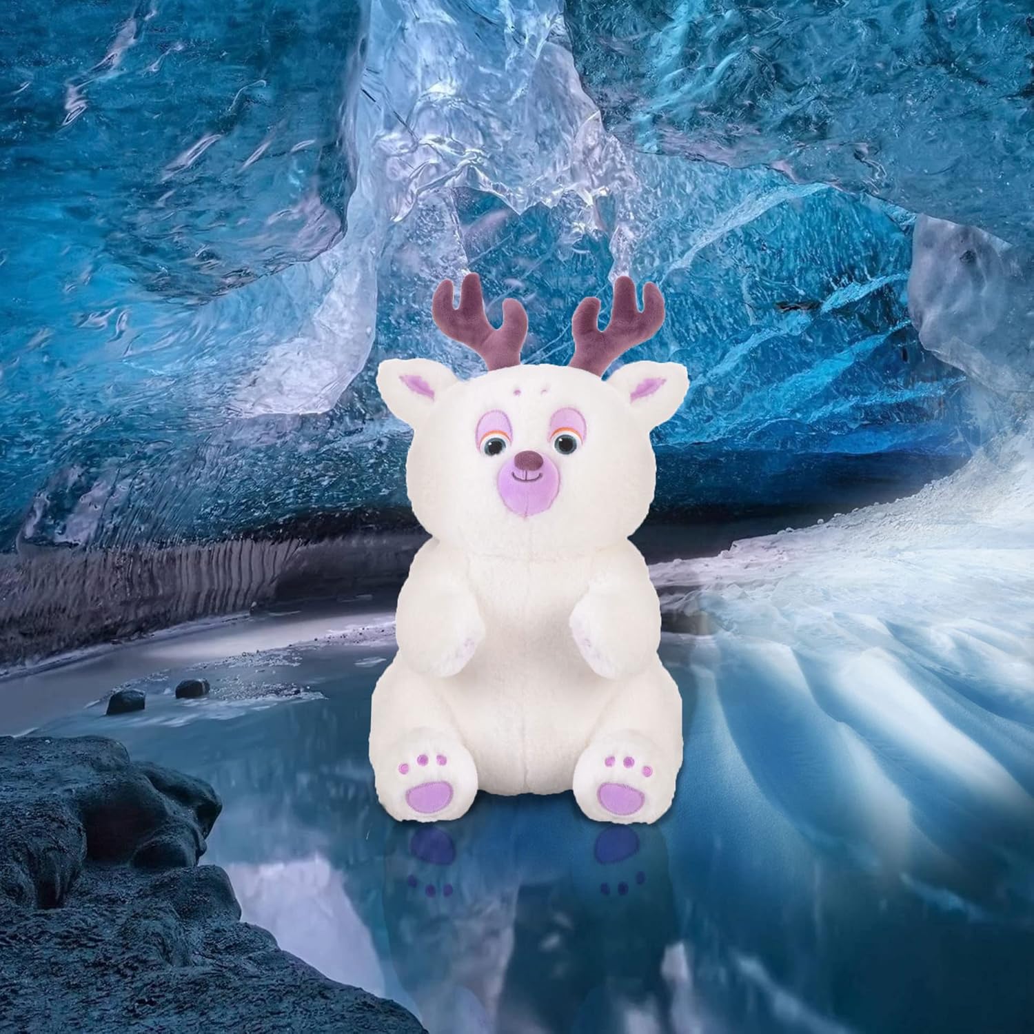 Cute Snow Bear Plush Pillow Toy 137in