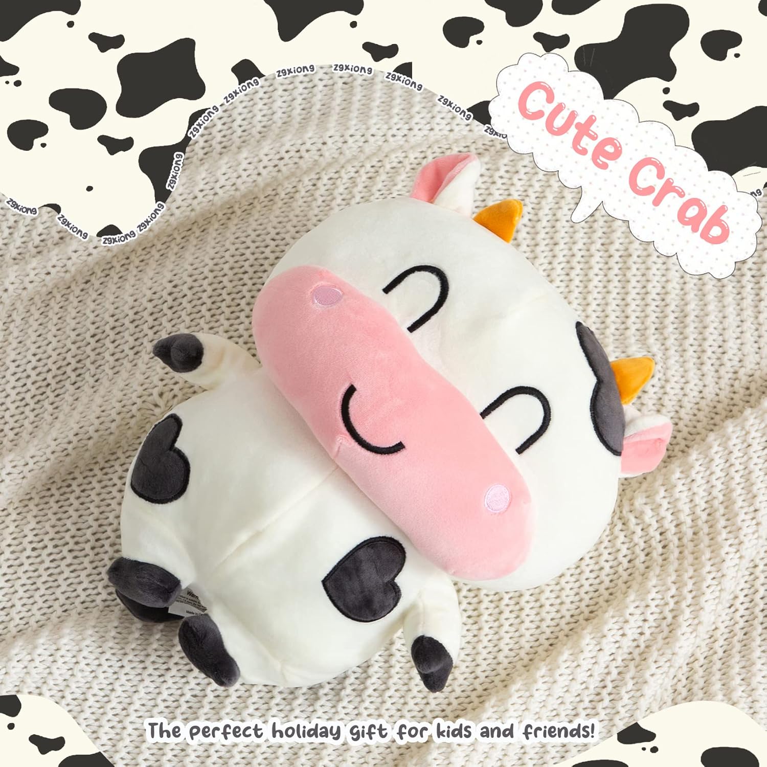 love cow stuffed animal soft plush toy