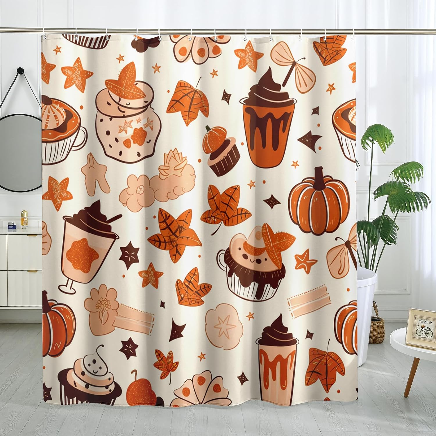 Perfect Autumn shower curtains
