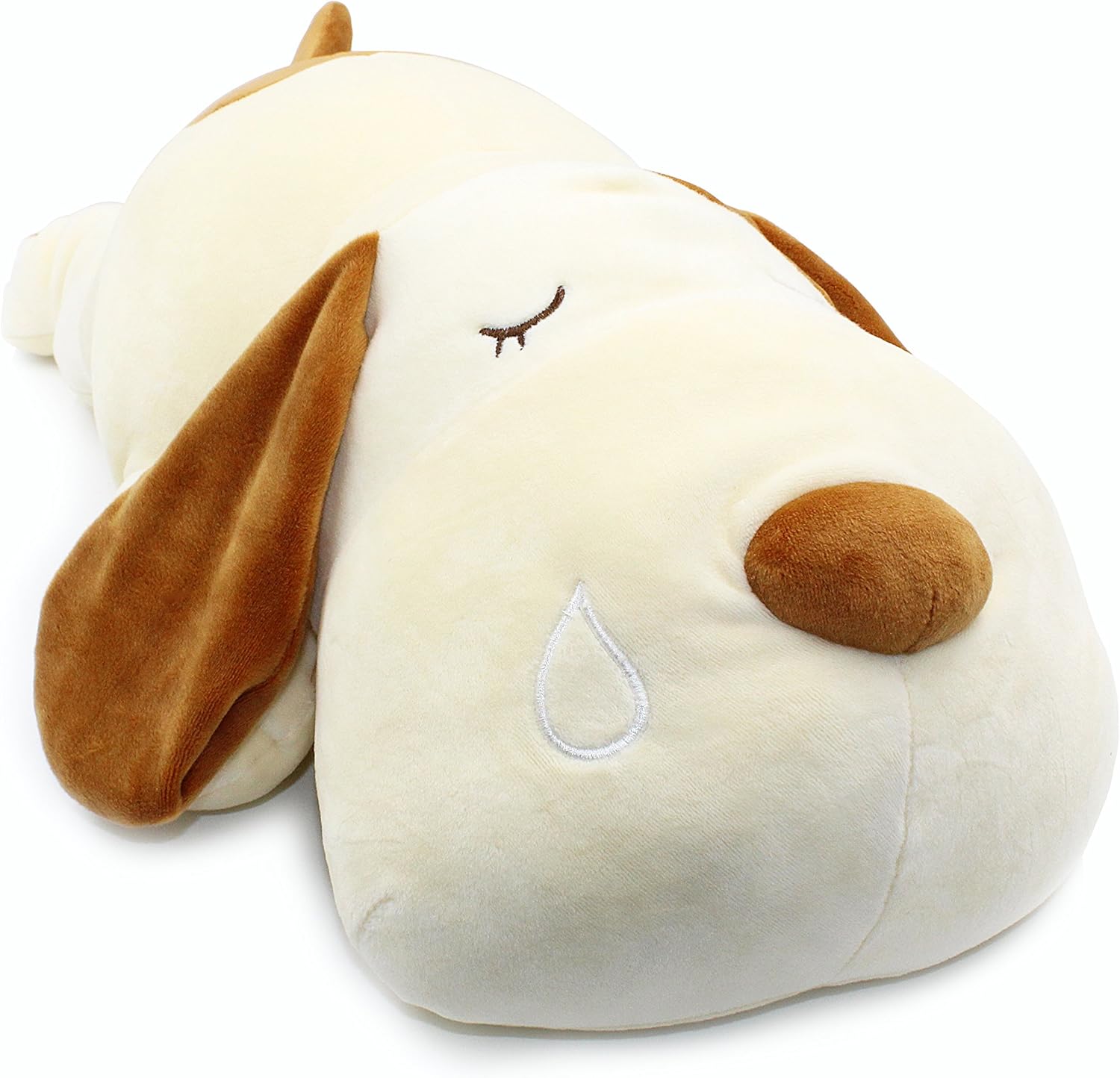 Big Hugging Plush Puppy Dog Toy For Kids Adults Brown