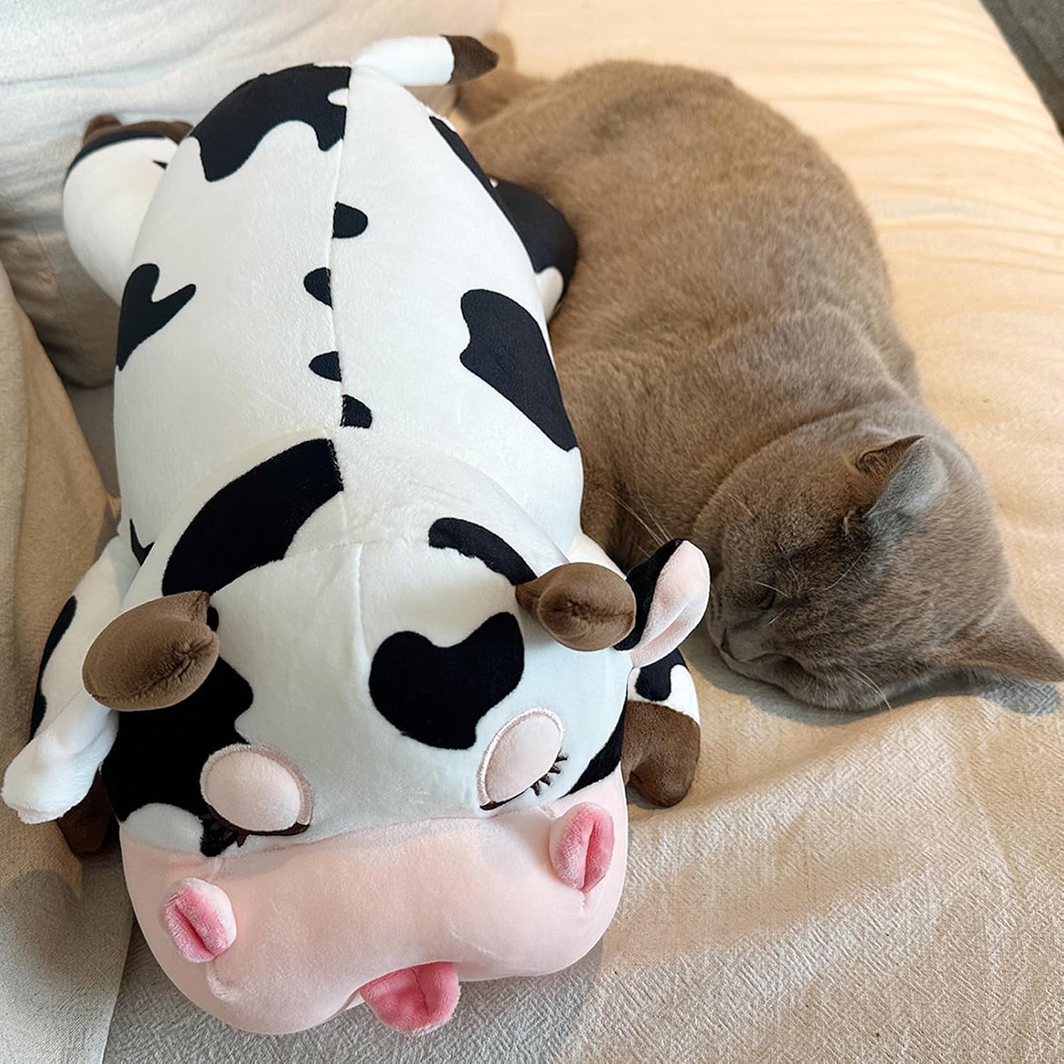 Cozy Cow Pillow for Kids Adults
