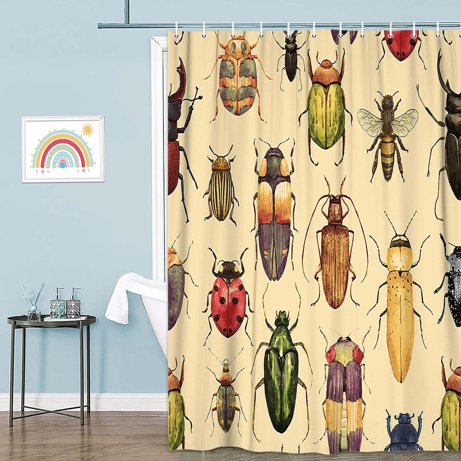 Nature-Exploring Shower Curtain