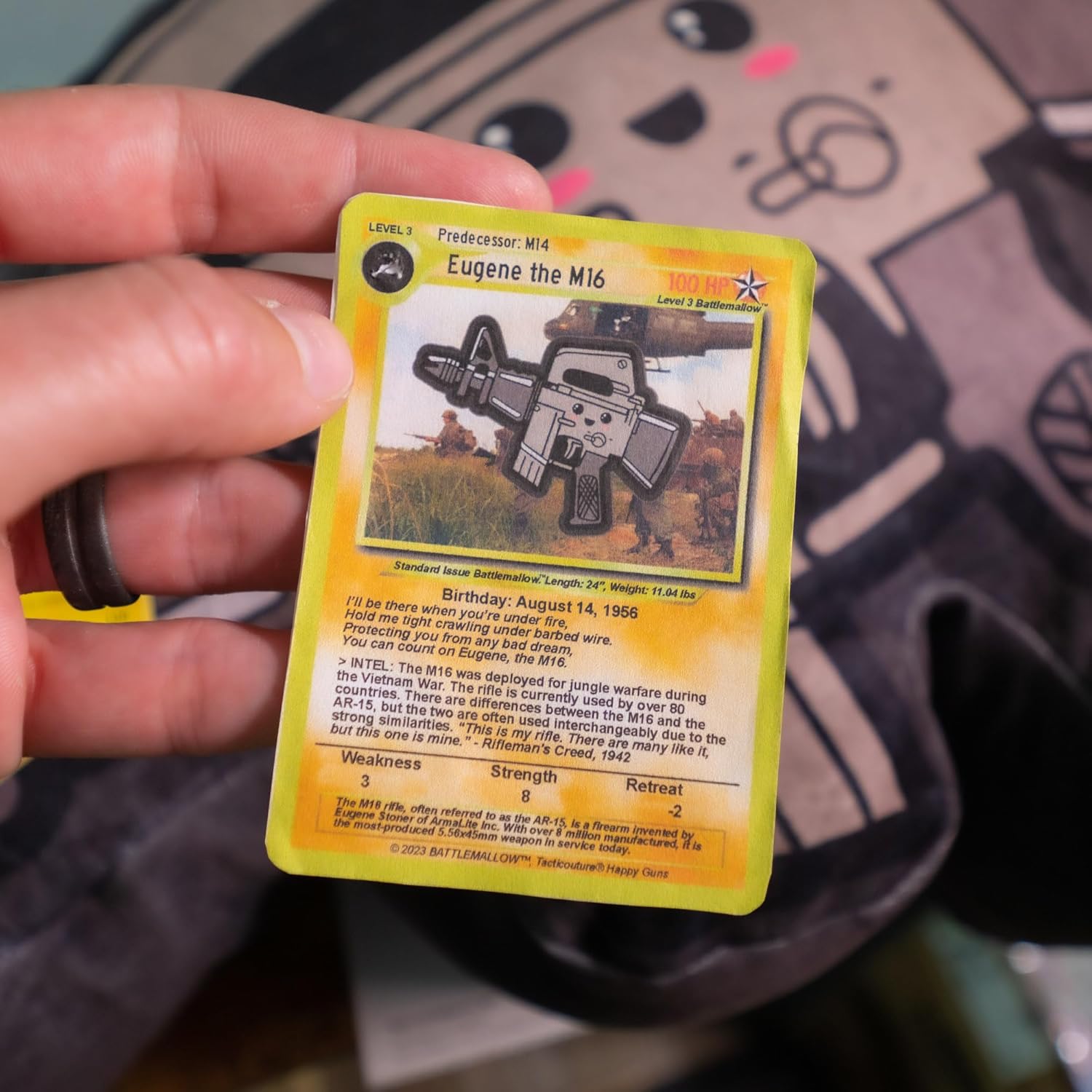 Battle Buddies - Eugene the M16 Plush - AR15 Accessories for Kids