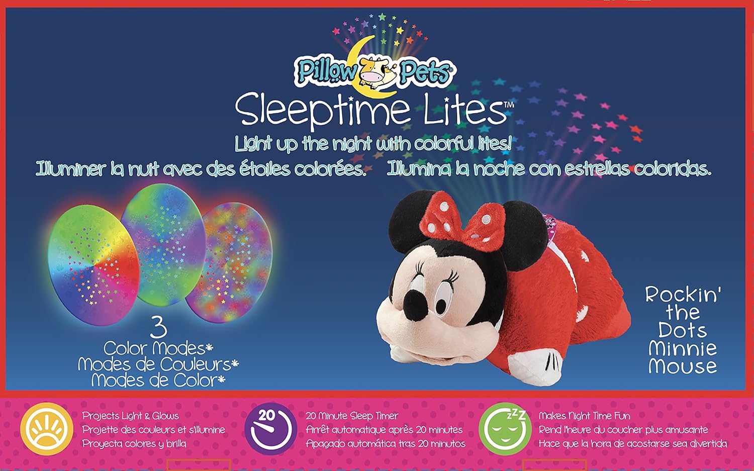 Cozy Pillow for Minnie Mouse fan